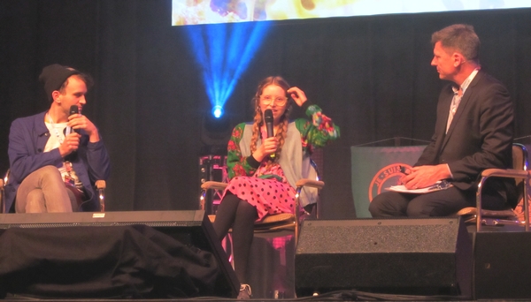 Harry Melling and Jessie Cave at RingCon 2015