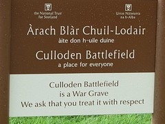 Culloden Battlefield, War Grave