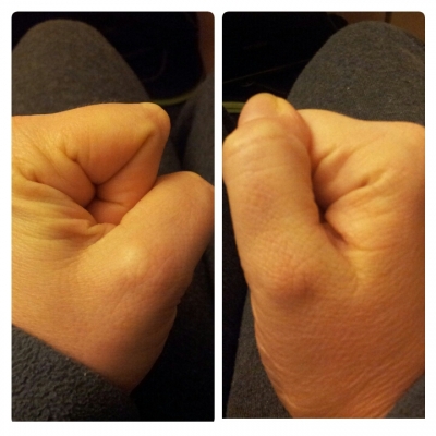 clenchingfists