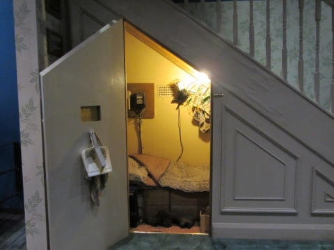 Cupboard under the stairs
