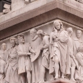 Figures on the Albert Memorial