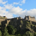 Edinburgh Castle, view from Princes Street Gardens