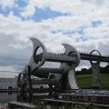 The Falkirk Wheel in action